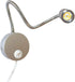 3W Flexible LED Wall Sconce with Gooseneck Design