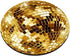 Smooffly Gold Disco Ball Round Mouse Pad, Cute Sequin Mouse Pad, Disco Coaster for Computers and Laptops