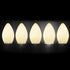 25 Pack C7 White LED Replacement Bulbs 0.6 Watt E12 Base Indoor Night Light for Christmas Decor