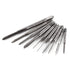 Yakamoz 10pcs Micro Taps Bits, Mini Machine Screw Drill Tap Set, Metric Thread Screws Plug Bit, Small Tapping Bits Tool