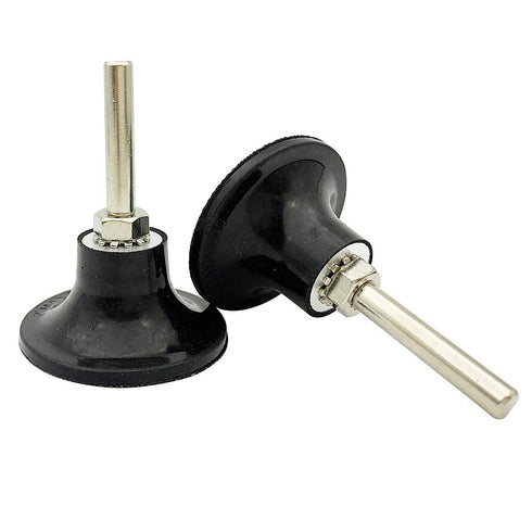 6 Pack 2 Inch 1/4" Disc Pad Holder Adapter Quick Change Disc Adapter Drill Adapter with Shank, Pad Holder Roll Lock