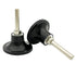 6 Pack 2 Inch 1/4" Disc Pad Holder Adapter Quick Change Disc Adapter Drill Adapter with Shank, Pad Holder Roll Lock