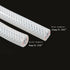 URZM 3.3Ft 1Mfor Winemaking(6 10mm*1m) Silicone Rubber Tubing, Air Hose Pipe Transparent / Home Brewing *