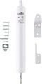 Wright Products Light Duty Screen Door Closer with Head Jamb Bracket, Adjustable Speed, Transitional, White