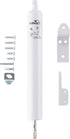 Wright Products Light Duty Screen Door Closer with Head Jamb Bracket, Adjustable Speed, Transitional, White