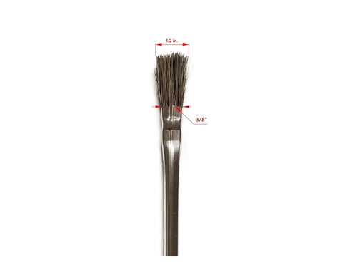 36pcs - Horsehair Professional Disposable Acid Flux Glue Brushes for Woodworking, Epoxy, Resin, Crafting, Soldering DYI Home, Art School, Shop