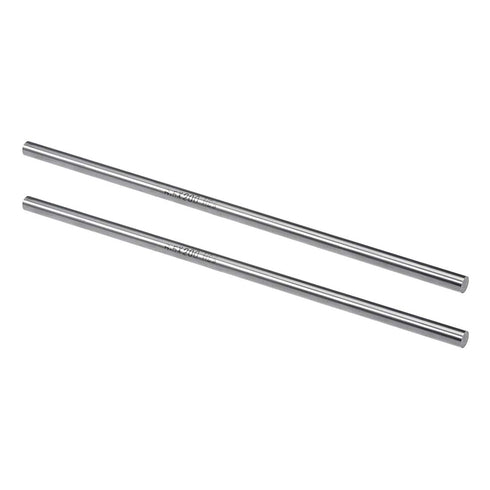 uxcell Round Steel Rod, 6.5mm HSS Lathe Bar Stock Tool 200mm Long for Shaft Gear Drill Lathes, 2pcs