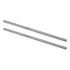 uxcell Round Steel Rod, 6.5mm HSS Lathe Bar Stock Tool 200mm Long for Shaft Gear Drill Lathes, 2pcs