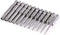 Yakamoz 12pcs 1/4 Inch Hex Shank T5-T40 Torx Head Screw Driver Bit Set, Security Tamper Proof Tools
