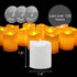 Novelty Place Battery Operated Flickering Flameless LED Votive Candles (Pack of 24) by Novelty Place