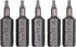 Mayhew Tools 19357-4 Tamperproof Torx Power Bit, T20H x 2", 4-Pack