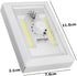 2pcs Bedside Wall Lights Night Light for Corridor Cabinet Wardrobe Bright Cob Switch Lamp for Stairs Indoor Use No