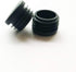 12 Pack 1 Inch Round Plastic Plug, Pipe Tubing End Cap, Glide Insert Furniture Finishing Plug for Round Metal Tube