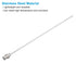 PATIKIL 14Ga x 5 Inch Stainless Steel Dispensing Needle Tips - 6Pcs Blunt Tips Luer Lock for Thick Glue Ink