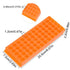 3Pcs Tube Rack, Double-Sided Plate Centrifugal Pipe Rack for 0.5ml-2ml Centrifugal Pipe, 60 Holes (Blue-Green-Orange)