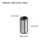 uxcell M4 5pcs 6x12mm Internal Thread Dowel Pin Chamfering Flat Carbon Steel Cylindrical Pin Bed Bookshelf Metal