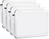 Sherr 4 Pcs Dry Erase Board, 7" x 11" Small Wall Board for Kids, Student with Black Marker, Mini Office Board