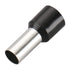 Baomain AWG 8/10.0mm² Wire Copper Crimp Connector, Insulated Ferrule Pin Cord End Terminal, Pack of 100, Black