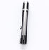 Pocket Folding EDC Knife: 3.14" D2 Steel Sharp Blade, G10 Scales, Crossbar Axis Lock, Reversible Clip, Black, Great
