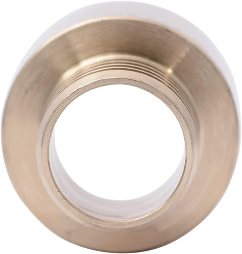 SharkBite 1 x 1 Inch Brass Crimp Female Sweat Adapter, PEX Pipe, PE-RT, UC605LFA by SharkBite