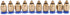 Eowpower 10 Pcs PC4-M5 Pneumatic Air Straight Quick Fitting, 4mm Thread M5 Connector