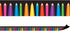 Teacher Created Resources Colored Pencils Magnetic Border, 77127