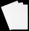 CleverDelights White Plastic Cards - 5" x 7" - 100 Pack - Waterproof