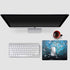 Mouse Pad, Gaming Mouse Pad with Non-Slip Rubber Base, Designs for Laptop, Computer & Office, 9.5 x 7.9 inches