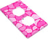 Pink Single Duplex Outlet Light Switch Plate Cover Decor Wall Plate Decorative Outlet Cover For Home Bedroom Kitchen 4.5 * 2.76 Inches by TOLONDINA