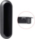 uxcell Black Flush Pull Finger Insert Recessed Cabinet Handles, 120mm x 40mm x 21mm