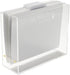 RUSSELL+HAZEL Acrylic File Box Slim, Clear, 4.5” x 12.25” x 10”