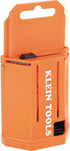 Klein Tools 44125 Utility Knife Blade Dispenser - 50 Triple Ground Replacement Blades for Long-Lasting Sharpness