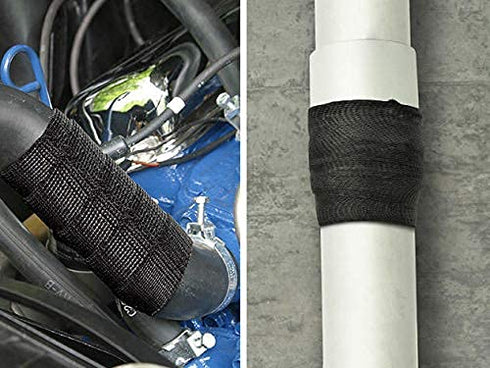 Fix It Wrap 2 INCH X 50 inch - Strong Fiber Weld Fix Reinforcement Repair - 2 Pack