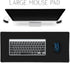 Cmhoo (35.4x15.7x0.12IN, 90x40 XXL Professional Large Mouse Pad & Computer Game Mouse Mat Black)