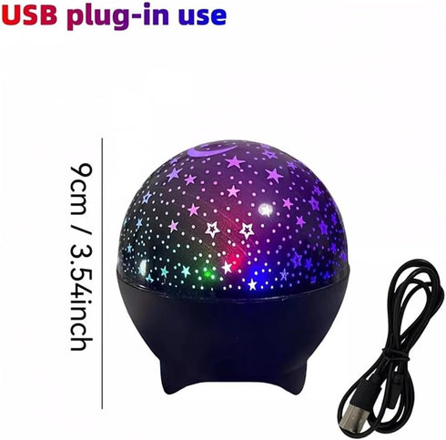 OFAPLFKUR 1 LED Lights Projector Starry Sky Night Light Projector Baby Lamp Decor Starry Moon Galaxy Projector for Kids