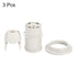 250V E14 56x28mm 28mm Bulb Pack 3 MECCANIXITY Threaded Light Socket Base Screw Thread Lamp Holder for LED Retro Pendant