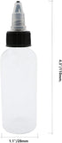 PET Plastic Extruded Liquid Bottle,squeeze bottle,dropper ,dispensing bottle,10 Pcs 1 oz Bottles,Laboratory wash Bottle,drip Bottle,Tattoo Ink,Watercolor Pigment Bottle, Ink Discharge Bottle(30ml)