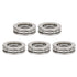 5pcs 51104 Thrust Bearing Plane Axial Ball Bearings, High Precision Thrust Ball Bearings for Industrial Hardware
