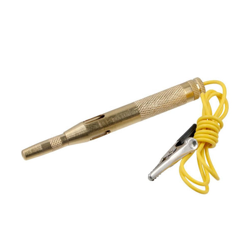 GUEDKIKL 1Pcs 6V12V24V GUDEKIKL Circuit Test Light Automotive, Car Circuit Repair Test Pen, Car Voltage Test Copper