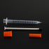1ml 30 Gauge 1/2 inch Lab Supplies, Pack of 100, Individually Packaged for Scientific Measuring
