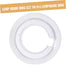 24pcs Commercial jojofuny Lamp Shade Conversion Lightweight Adapter for Table and Floor Lamps Easy to Install for Home