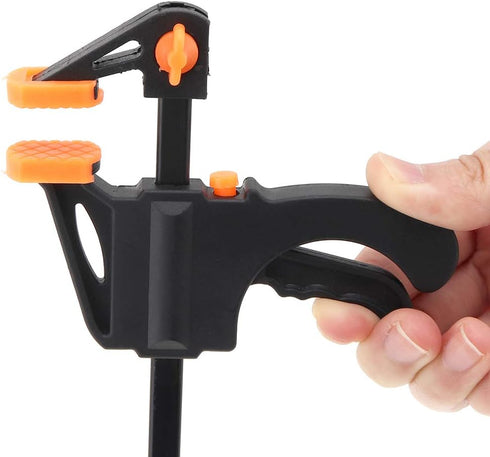 OriGlam 4 Inch Heavy Duty F-Clamp Set, Quick Grip Woodworking Bar Clamp