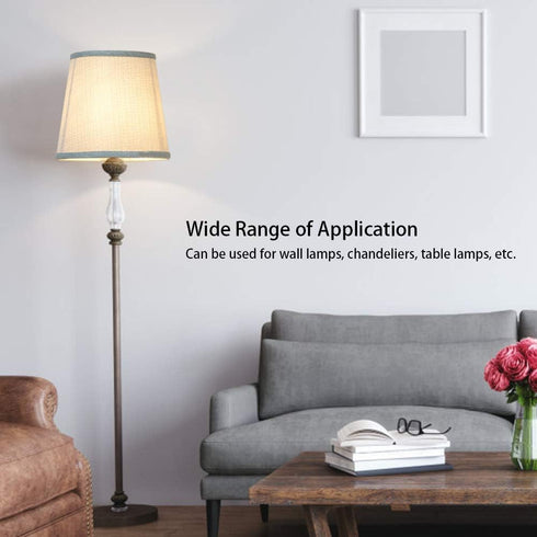 MUNEFE Household Cloth Art Chandelier Lampshade, Floor Lamp Shade, Light Cover for Table Lamps