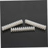 Set 10pcs 12-Position 10a Terminal Block Wire Connectors Terminal Barrier Strip Cable Connector Brass Firmware