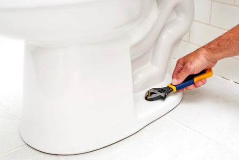 Rocky Mountain Goods Toilet Floor Bolt and Screw Kit - Securely Fasten Toilet Bowl to Floor - Complete Install Kit to Attach to Flange - Bolts, Screws, Nuts, Washers