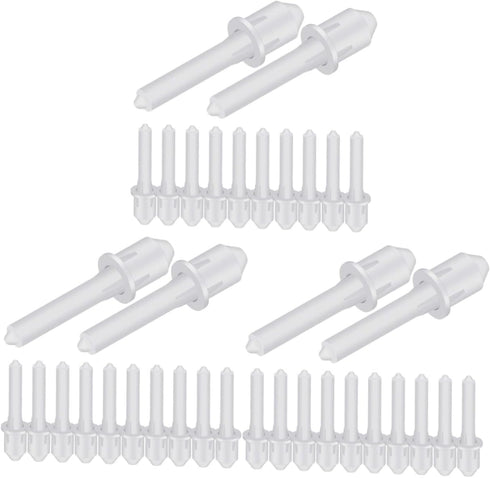 Gadpiparty 240pcs Shutter Repair Replacement Plastic Shutter Fasteners for Easy Installation of