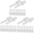 Gadpiparty 240pcs Shutter Repair Replacement Plastic Shutter Fasteners for Easy Installation of