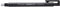 Tombow Mono Zero - Precision Rubber Nachfuellbar Square Tip - 2.5mm x 5mm - Black