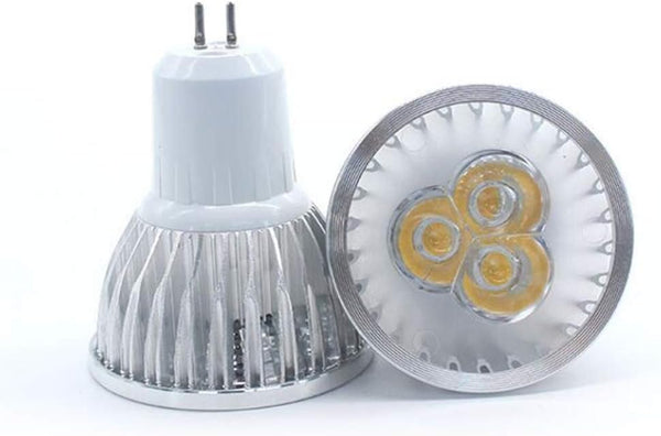 GU5.3 LED Bulbs MR16/GU5.3 3W Warm White 3000K LED Spotlight, Pack of 8 for Landscape Recessed Track Lighting