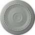 Ekena Millwork CM07AL Small Alexandria Ceiling Medallion, 7 7/8"OD x 3/4"P, Factory Primed